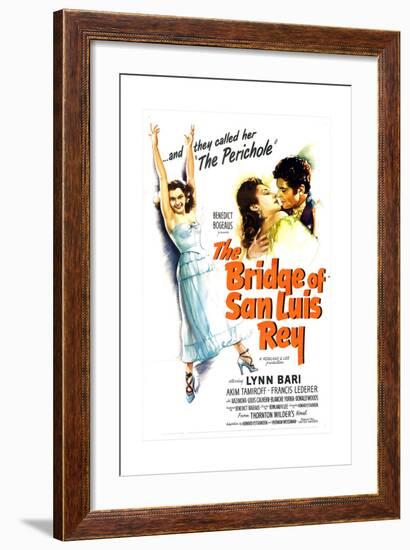 The Bridge of San Luis Rey, Lynn Bari, Francis Lederer, 1944-null-Framed Art Print