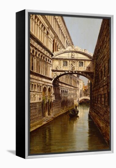 The Bridge of Sighs by Brandeis-Antonietta Brandeis-Framed Premier Image Canvas