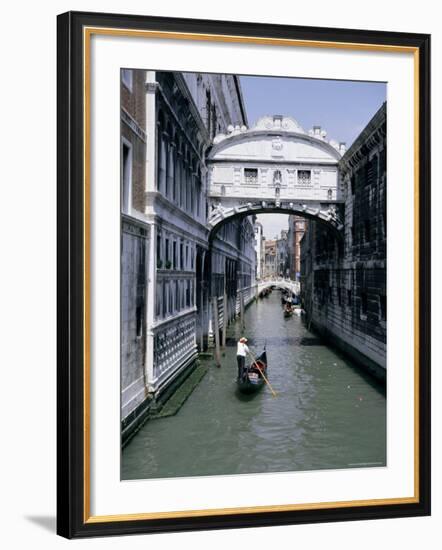 The Bridge of Sighs, Venice, Unesco World Heritage Site, Veneto, Italy, Europe-Gavin Hellier-Framed Photographic Print