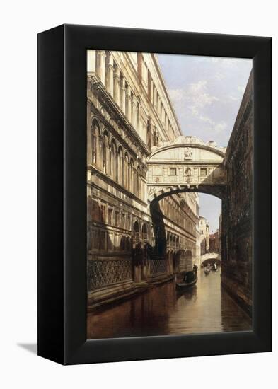 The Bridge of Sighs-Antonietta Brandeis-Framed Premier Image Canvas