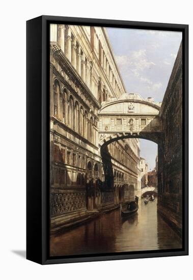 The Bridge of Sighs-Antonietta Brandeis-Framed Premier Image Canvas