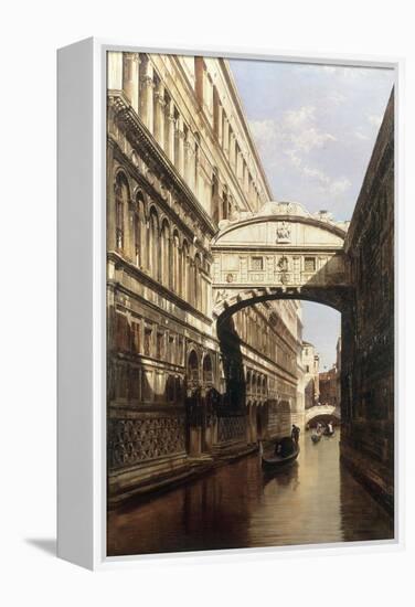 The Bridge of Sighs-Antonietta Brandeis-Framed Premier Image Canvas