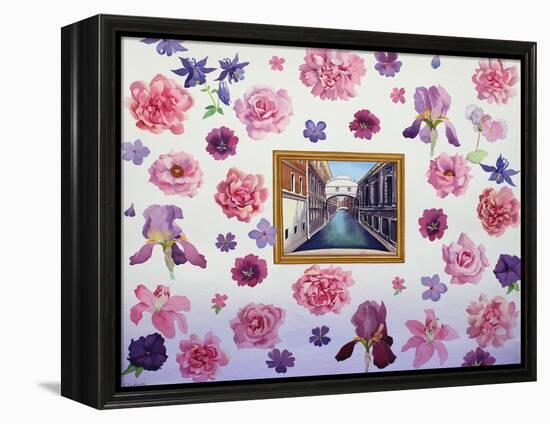 The Bridge Of Sighs-Christopher Ryland-Framed Premier Image Canvas