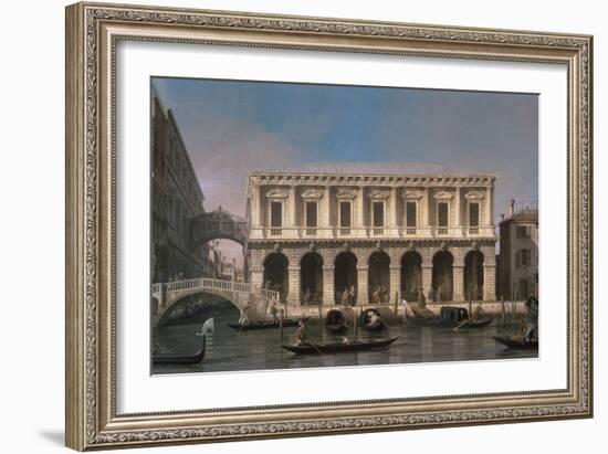 The Bridge of Sighs-Canaletto-Framed Giclee Print