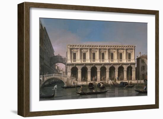 The Bridge of Sighs-Canaletto-Framed Giclee Print