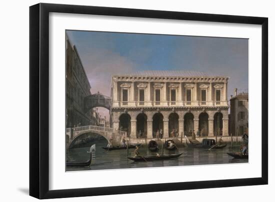 The Bridge of Sighs-Canaletto-Framed Giclee Print