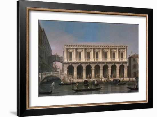 The Bridge of Sighs-Canaletto-Framed Giclee Print