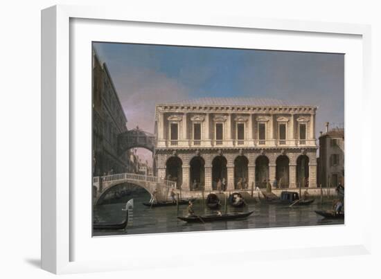 The Bridge of Sighs-Canaletto-Framed Giclee Print