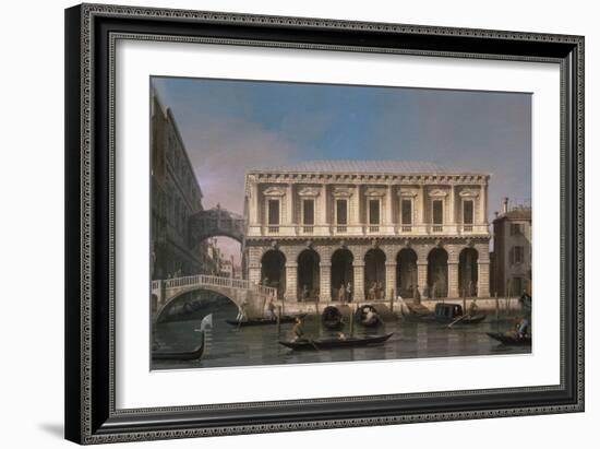 The Bridge of Sighs-Canaletto-Framed Giclee Print