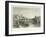 The Bridge of Toulouse-Alphonse Marie de Neuville-Framed Giclee Print