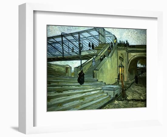 The Bridge of Trinquetaille-Vincent van Gogh-Framed Giclee Print