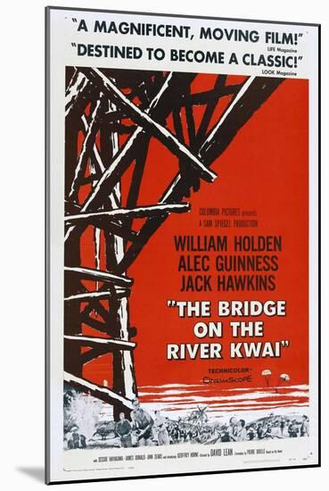 The Bridge On the River Kwai, 1957, Directed by David Lean-null-Mounted Giclee Print