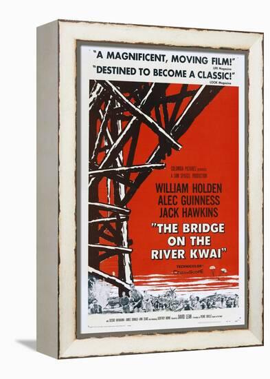 The Bridge On the River Kwai, 1957, Directed by David Lean-null-Framed Premier Image Canvas