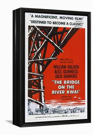 The Bridge On the River Kwai, 1957, Directed by David Lean-null-Framed Premier Image Canvas