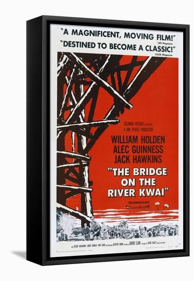 The Bridge On the River Kwai, 1957, Directed by David Lean-null-Framed Premier Image Canvas