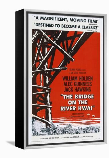 The Bridge On the River Kwai, 1957, Directed by David Lean-null-Framed Premier Image Canvas