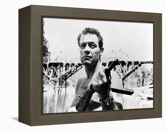 The Bridge on the River Kwai, 1957-null-Framed Premier Image Canvas