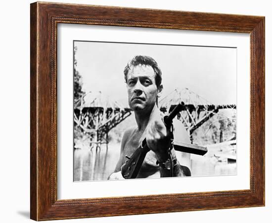 The Bridge on the River Kwai, 1957-null-Framed Photographic Print