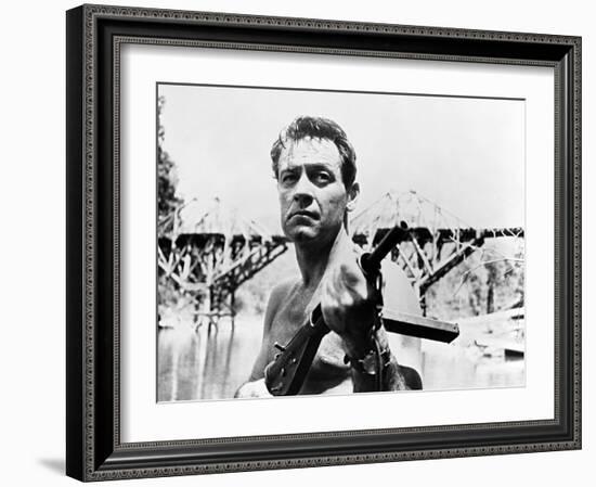 The Bridge on the River Kwai, 1957-null-Framed Photographic Print