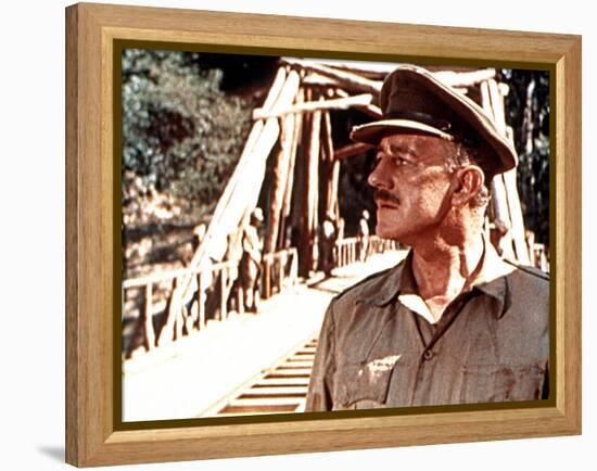 The Bridge On The River Kwai, Alec Guinness, 1957-null-Framed Stretched Canvas