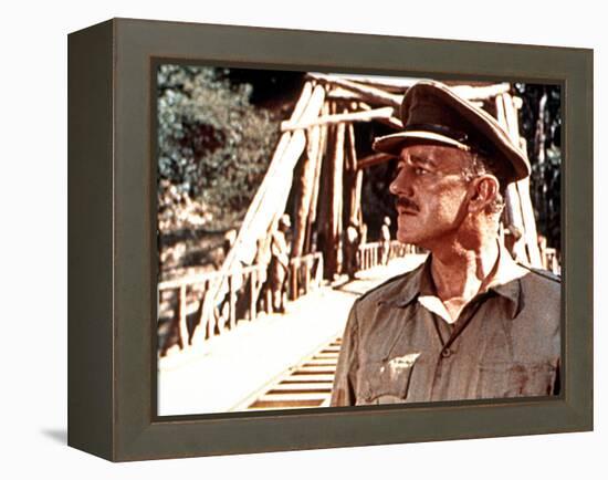 The Bridge On The River Kwai, Alec Guinness, 1957-null-Framed Stretched Canvas