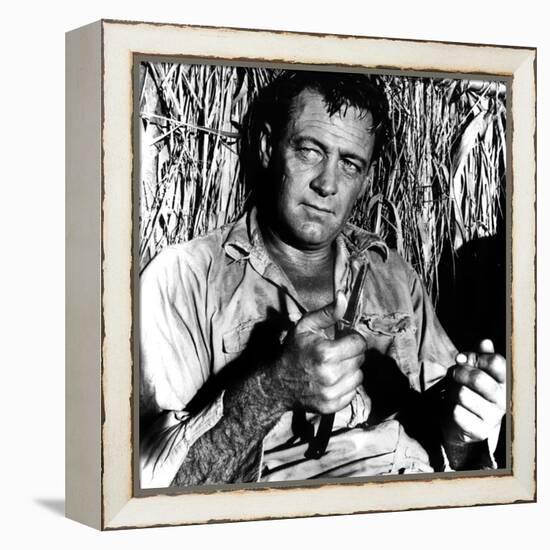 The Bridge on the River Kwai, William Holden, 1957-null-Framed Stretched Canvas