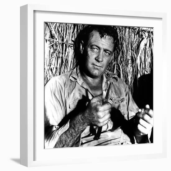 The Bridge on the River Kwai, William Holden, 1957-null-Framed Photo