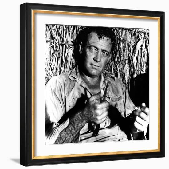 The Bridge on the River Kwai, William Holden, 1957-null-Framed Photo