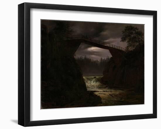 The Bridge Outside Arendal-Thomas Fearnley-Framed Giclee Print