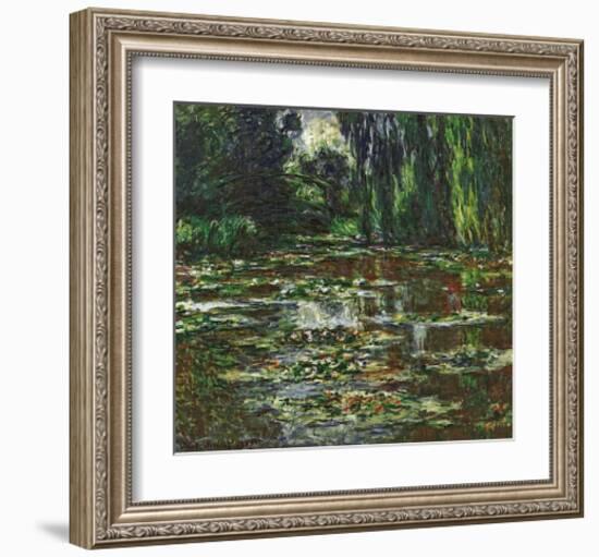 The Bridge Over the Water Lily Pond, c.1905-Claude Monet-Framed Art Print