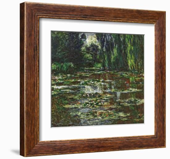 The Bridge Over the Water Lily Pond, c.1905-Claude Monet-Framed Art Print