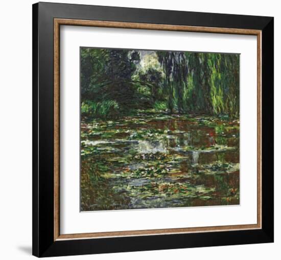 The Bridge Over the Water Lily Pond, c.1905-Claude Monet-Framed Art Print