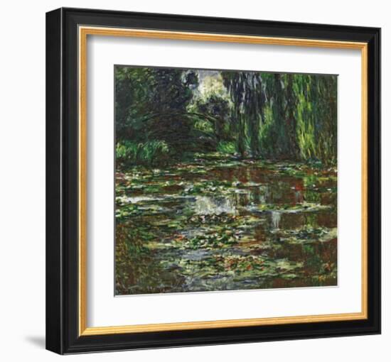 The Bridge Over the Water Lily Pond, c.1905-Claude Monet-Framed Art Print