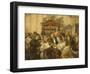 The Bridge Party-Edgar Bundy-Framed Giclee Print