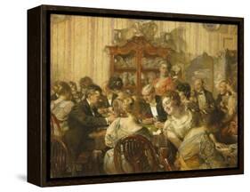 The Bridge Party-Edgar Bundy-Framed Premier Image Canvas