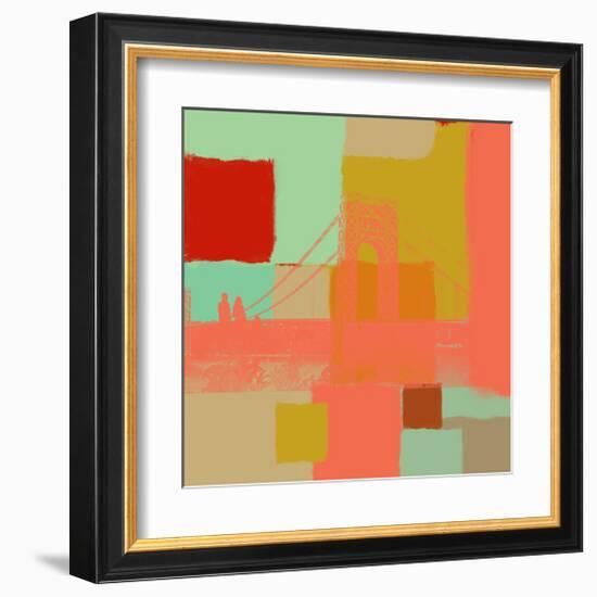 The Bridge-Yashna-Framed Art Print