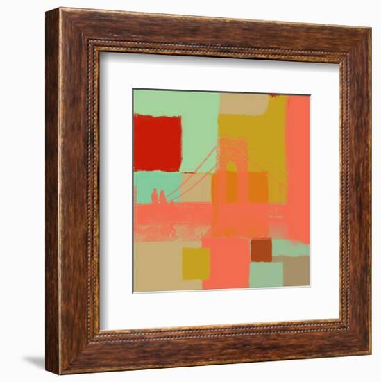 The Bridge-Yashna-Framed Art Print