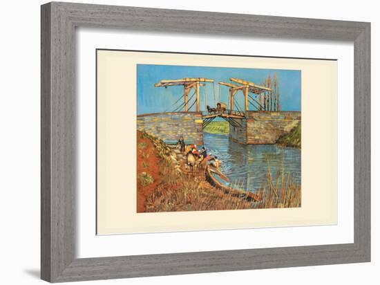 The Bridge-Vincent van Gogh-Framed Art Print