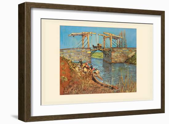 The Bridge-Vincent van Gogh-Framed Art Print