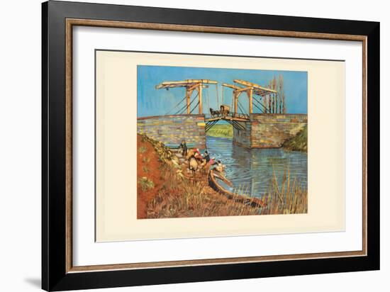 The Bridge-Vincent van Gogh-Framed Art Print