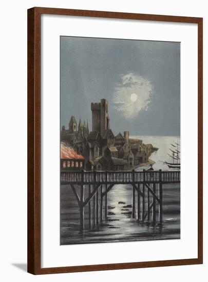 The Bridge-null-Framed Giclee Print