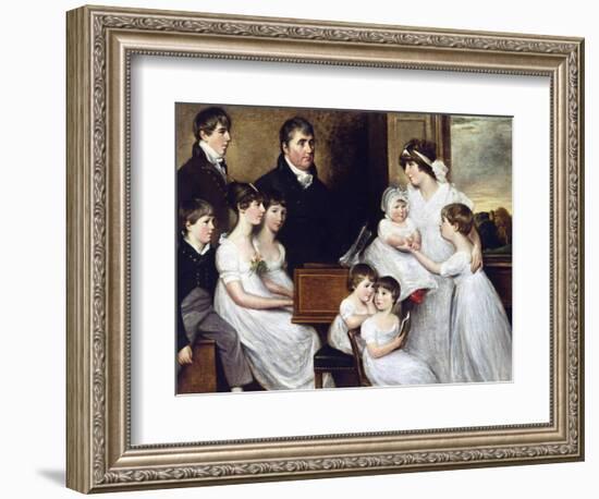 The Bridges Family-John Constable-Framed Giclee Print