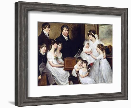 The Bridges Family-John Constable-Framed Giclee Print