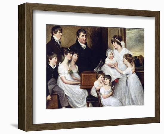 The Bridges Family-John Constable-Framed Giclee Print