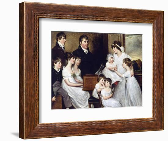 The Bridges Family-John Constable-Framed Giclee Print