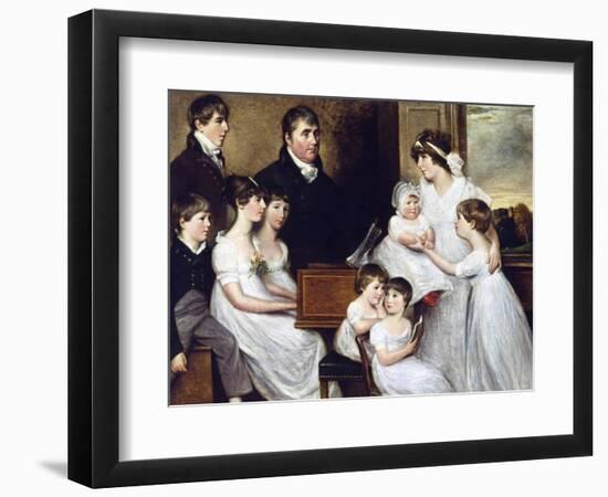 The Bridges Family-John Constable-Framed Giclee Print