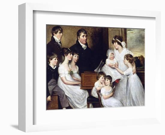 The Bridges Family-John Constable-Framed Giclee Print