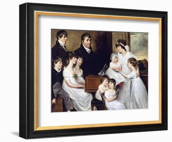 The Bridges Family-John Constable-Framed Giclee Print