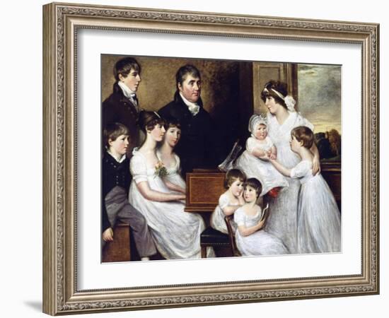 The Bridges Family-John Constable-Framed Giclee Print