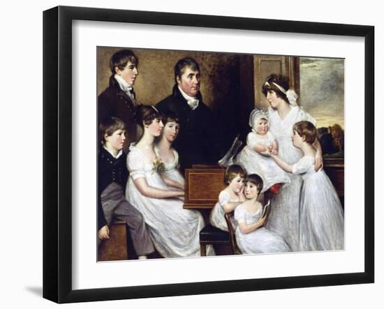 The Bridges Family-John Constable-Framed Giclee Print